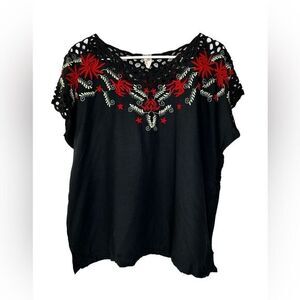 Vintage Sassy Doll Clothing Embroidered Top size‎ Medium